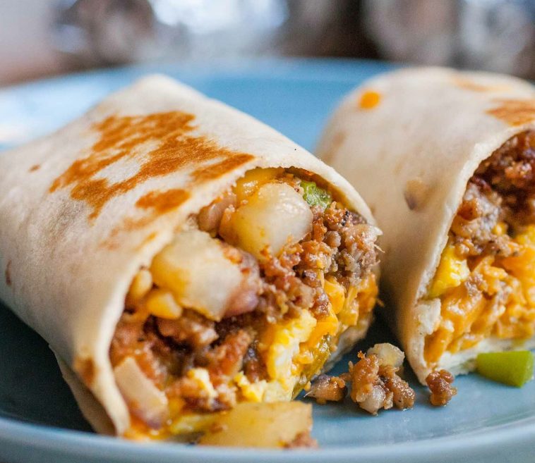 New Mexico Green Chile Breakfast Burritos | Recipes Cooker